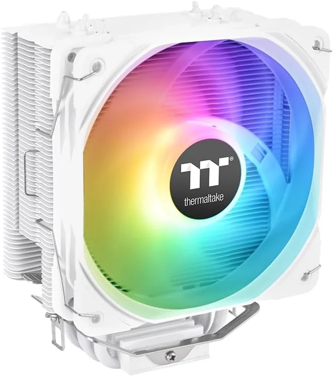 Устройство охлаждения(кулер) Thermaltake UX200 SE ARGb Soc-AM5/AM4/1151/1200/1700 белый 4-pin 25dB Al+Cu 170W Ret (CL-P116-AL12SW-A)
