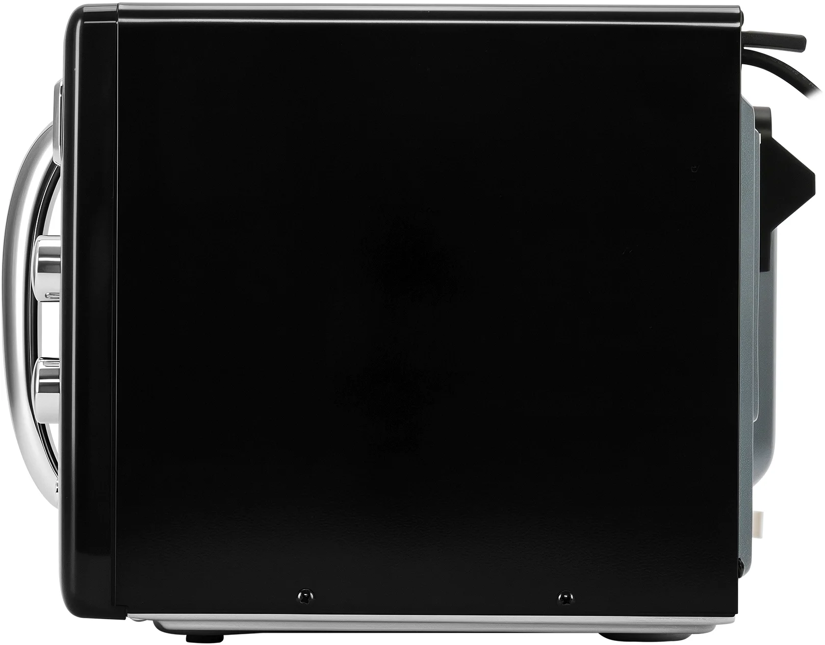 Микроволновая печь Hyundai HYM-D3040 черный, 23 л, 800 Вт, переключатели - кнопки, поворотный механизм