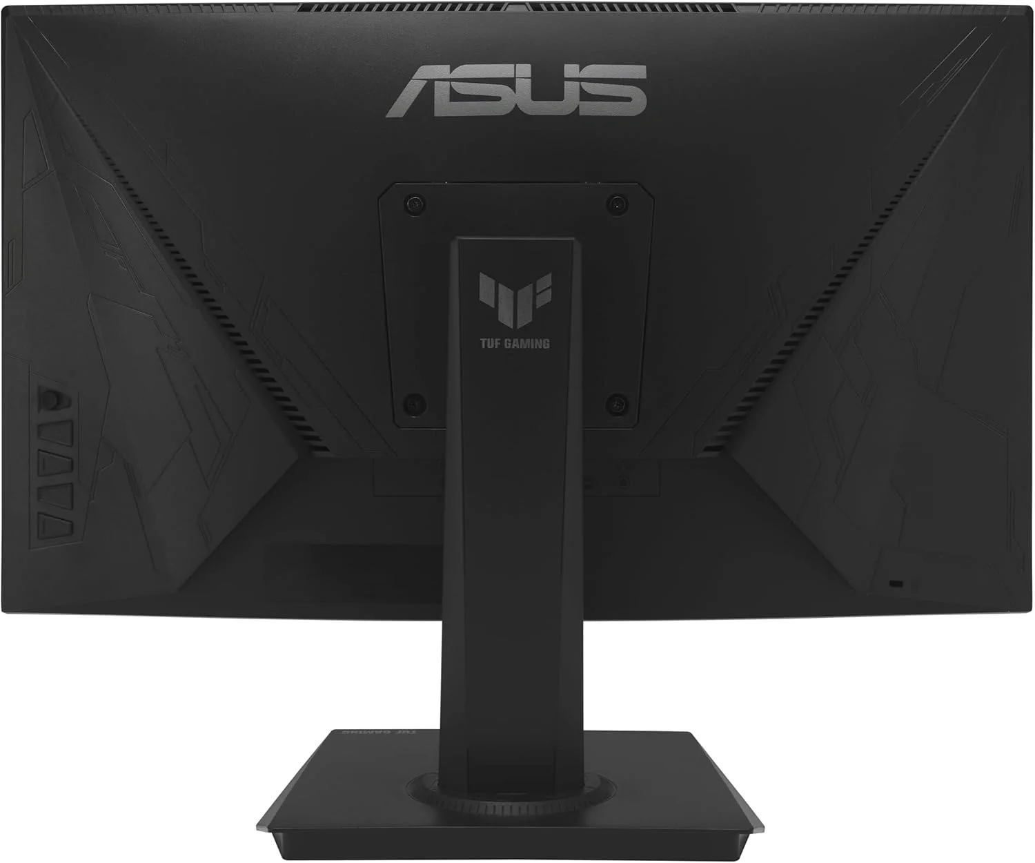 Монитор 23.6" ASUS TUF Gaming VG24VQER VA 1920x1080, 180 Гц, 1 мс, 16:9, 250 кд/м², 2xHDMI 2.0, DP 1.2, FreeSync, изогнутый экран (1500R), 3.5 мм, черный