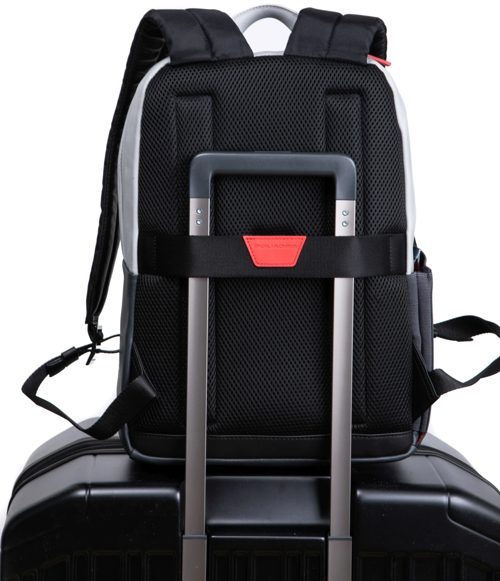 Рюкзак Piquadro Urban CA3214UB00/GRN серый/черный натур.кожа