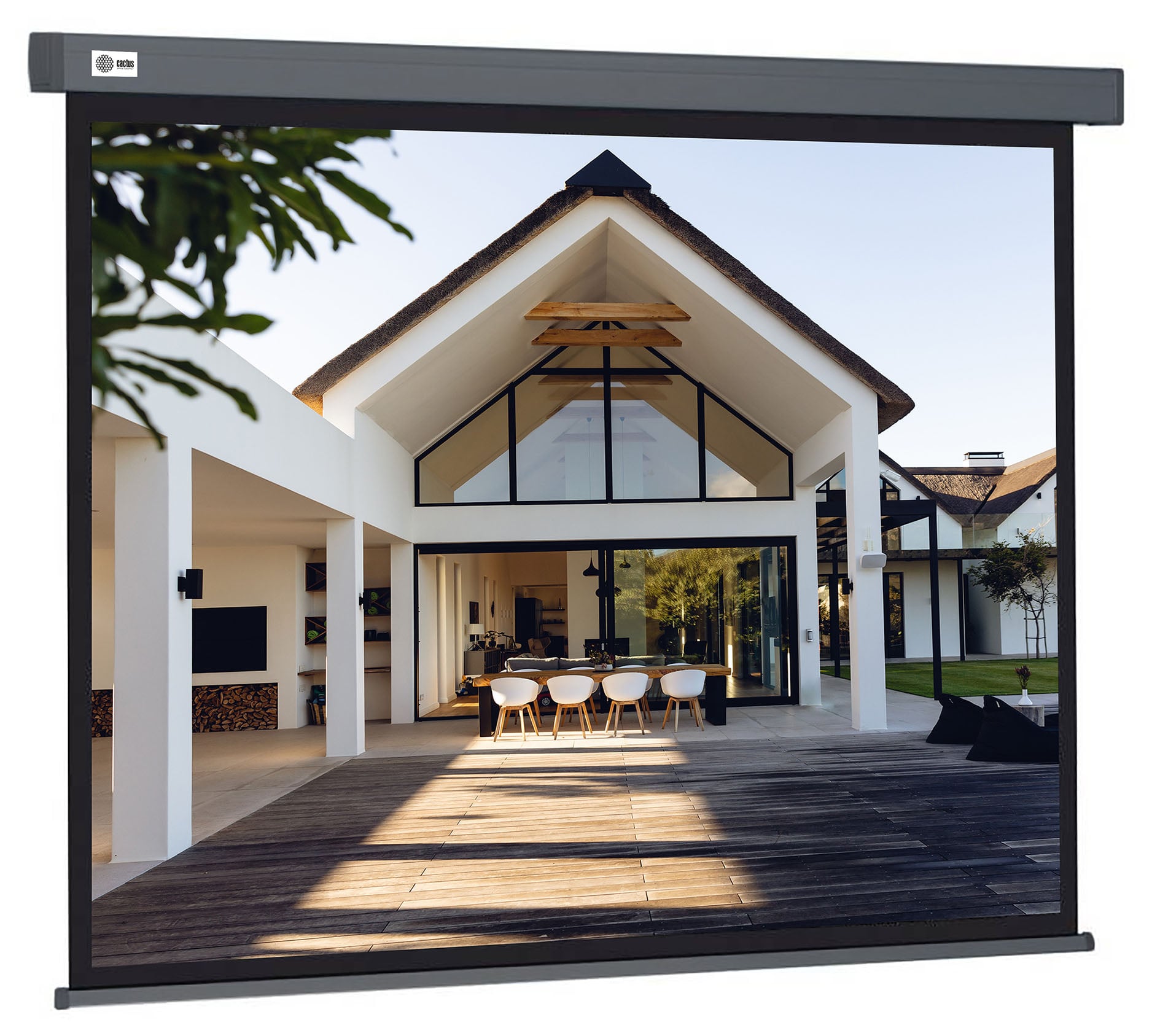 <108356> Экран для проектора Cactus 206x274см Wallscreen CS-PSW-206X274-SG 4:3 настенно-потолочный рулонный серый [CS-PSW-206X274-SG]