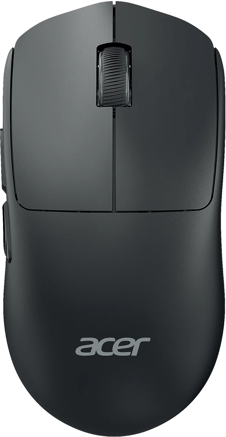 Мышь беспроводная/проводная Acer OMR401 черный, 12000 dpi, радиоканал, Bluetooth, USB, кнопки - 5