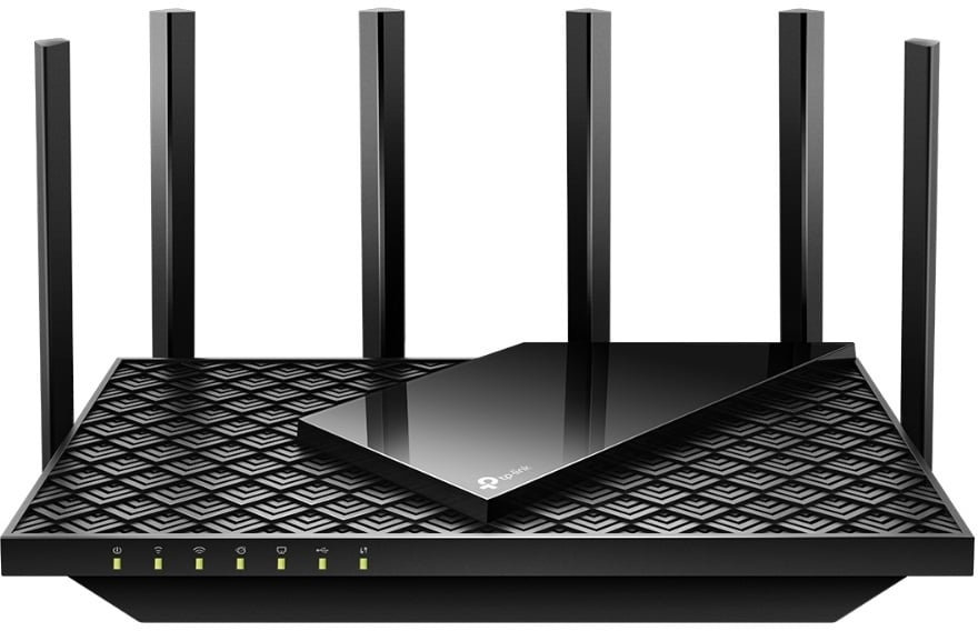 Archer AX5400 - Маршрутизатор, TP-Link, Archer AX5400, 802.11a/b/g/n/ac/ax, AX5400, 1  порт WAN 10/100/1000 Мбит/с, 4  порта LAN 10/100/1000 Мбит/с