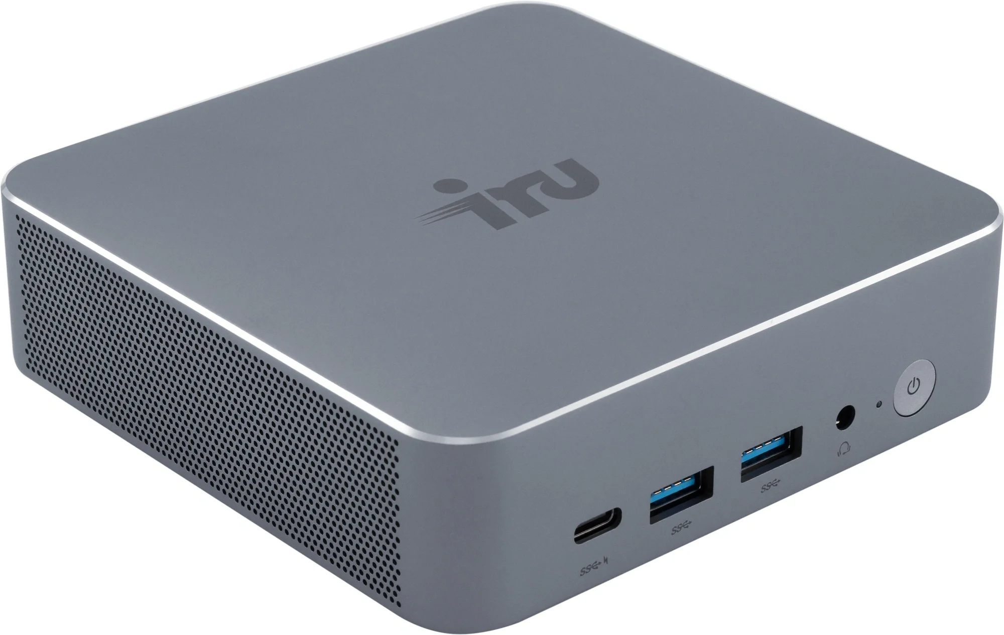 Мини ПК IRU Tactio 515 i3 1220P (1.5) 16Gb SSD512Gb UHDG без ОС 2.5xGbitEth+1xGbitEth WiFi BT 100W черный (2108514)