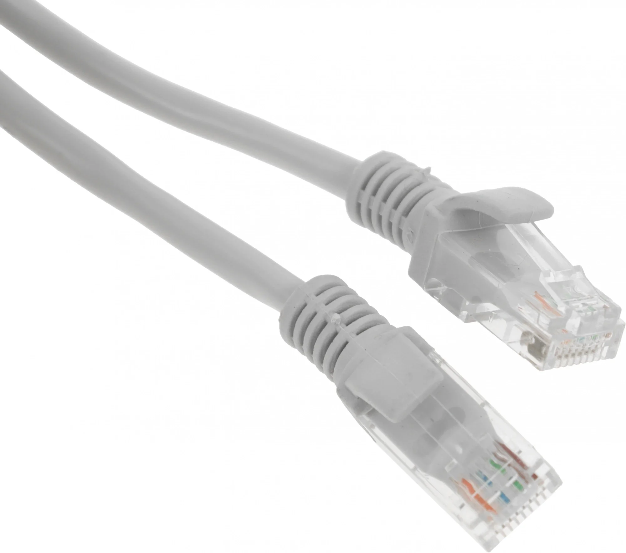 Патч-корд Premier PP12-7.5M 1000Гбит/с UTP 4 пары cat.5E CCA molded 7.5м серый RJ-45 (m)-RJ-45 (m)