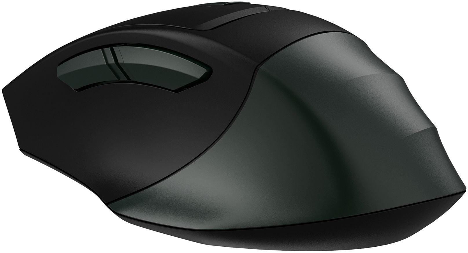Мышь A4Tech Fstyler FB35S темно-зеленый/черный оптическая 2000dpi беспров. BT/Radio USB для ноутбука 5but (FB35S USB MIDNIGHT GREEN)