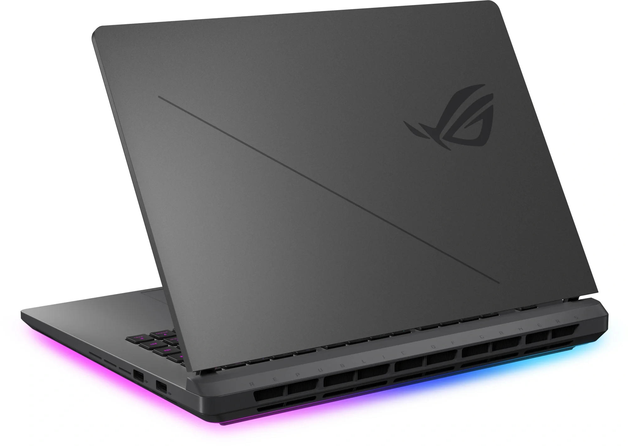 Ноутбук ASUS ROG Strix G16 G615JHR-S5058 16"(2560x1600 WVA (матовый, 240Hz, 3ms))/Intel Core i7 14650HX(2.2Ghz)/16Gb/1024PCISSDGb/noDVD/Ext:NVIDIA GeForce RTX 5050(8192Mb)/Cam/BT/WiFi/90WHr/war 1y/2.65kg/Eclipse Gray/DOS
