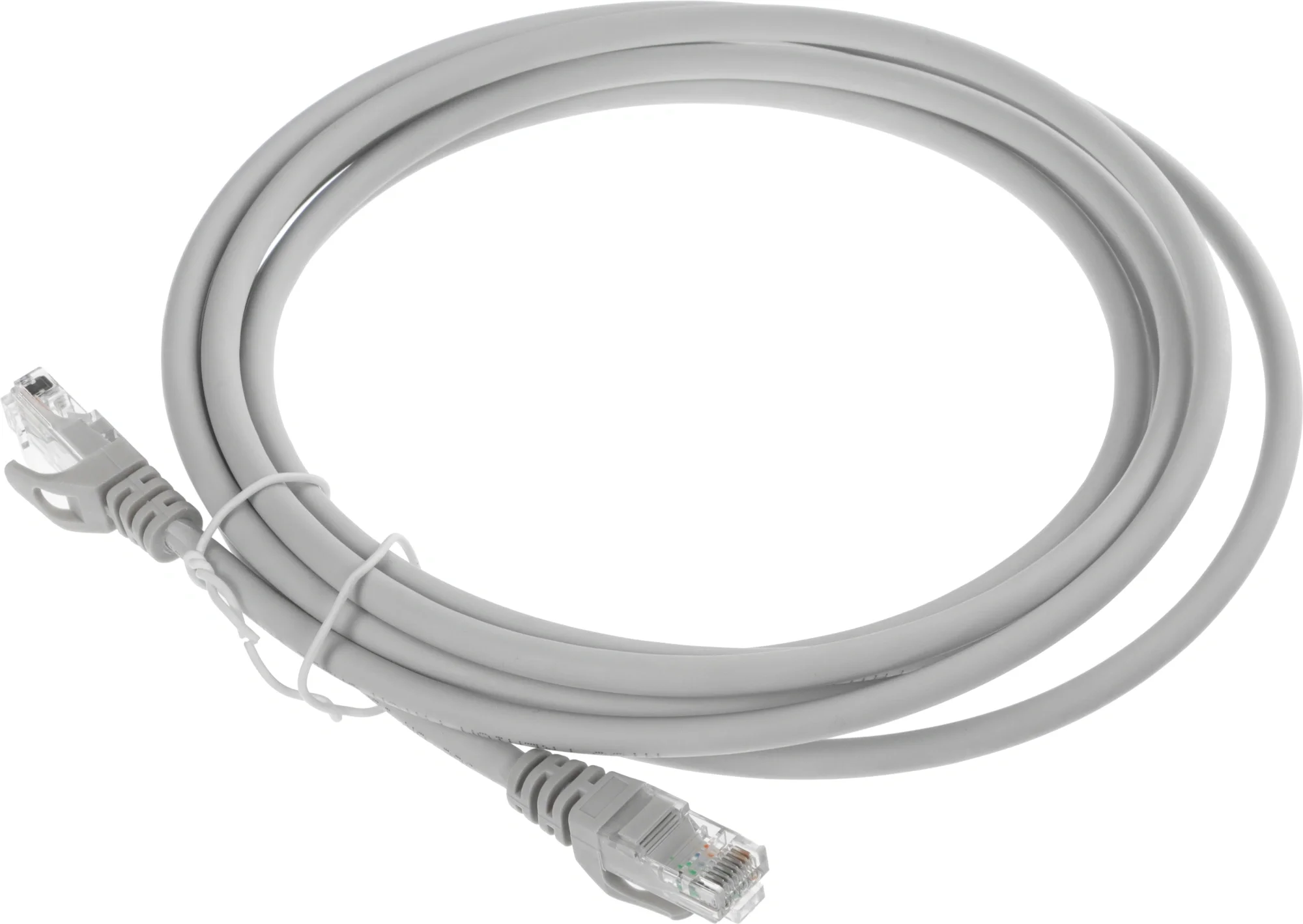 Патч-корд NTSS NTSS-PC-UTP-RJ45-6-3.0-LSZH-GY UTP RJ-45 вил.-вилка RJ-45 кат.6 3м серый LSZH 24AWG