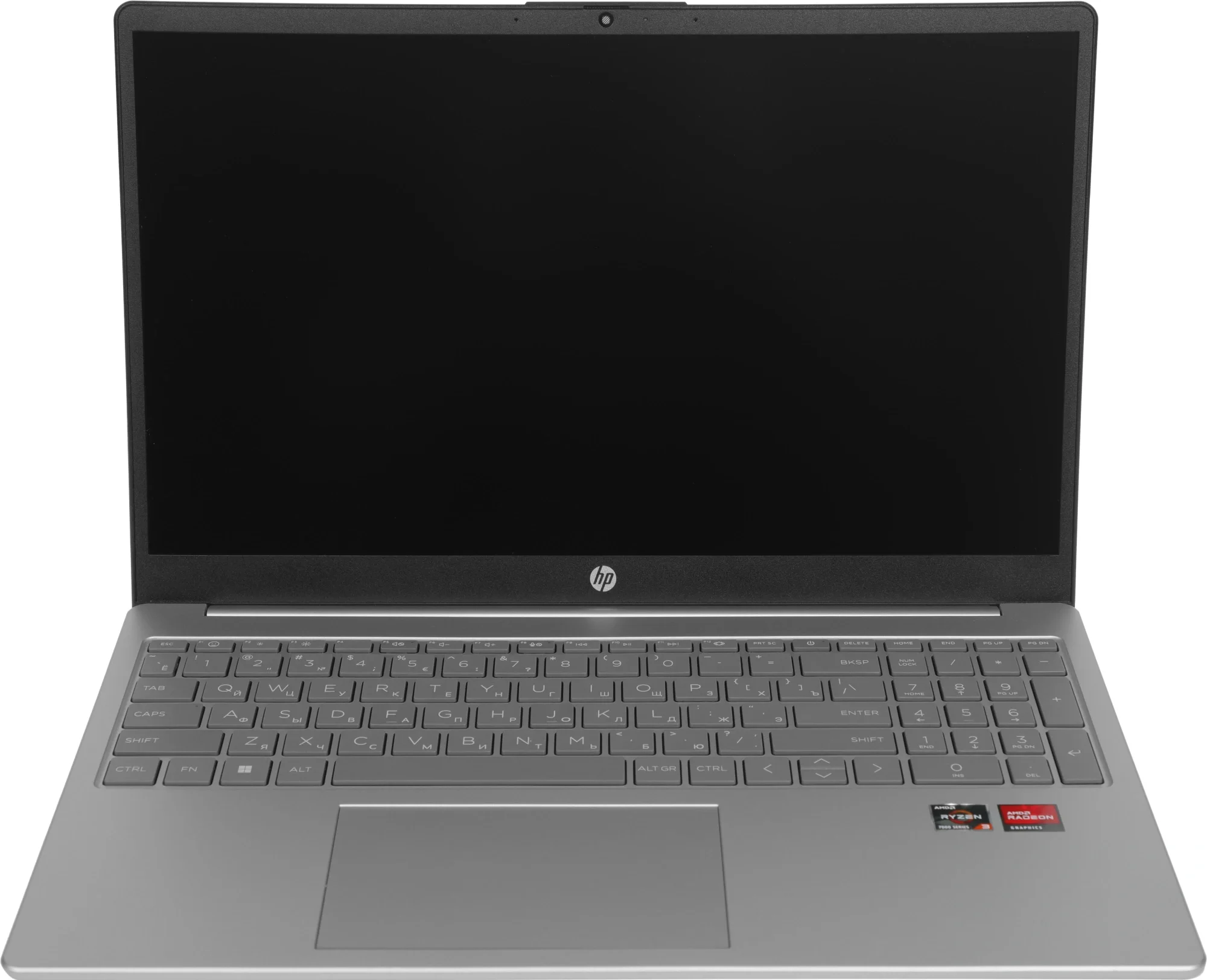 Ноутбук HP 15-fc0165nia Ryzen 3 7320U 8Gb SSD 512Gb AMD Radeon Graphics 610M 15.6" IPS FHD (1920x1080) FreeDOS silver WiFi BT Cam (BA5K9EA)