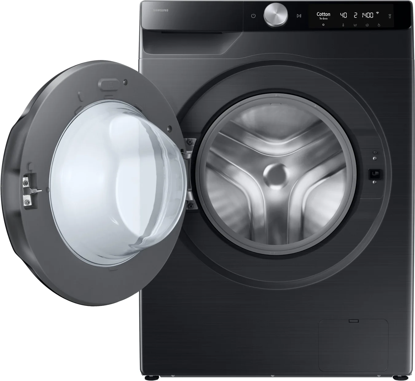 Стиральная машина Samsung WD11DG6B85BBLP класс: A загр.фронтальная макс.:11кг (с сушкой)  черный  инвертер