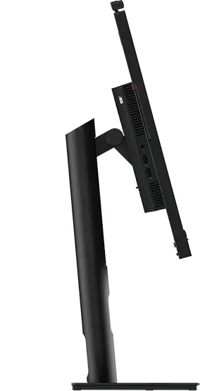 Монитор Lenovo 27" ThinkVision T27hv-30 черный IPS LED 4ms 16:9 HDMI M/M Cam матовая HAS Piv 1000:1 300cd 178гр/178гр 2560x1440 75Hz DP 2K USB 7.9кг