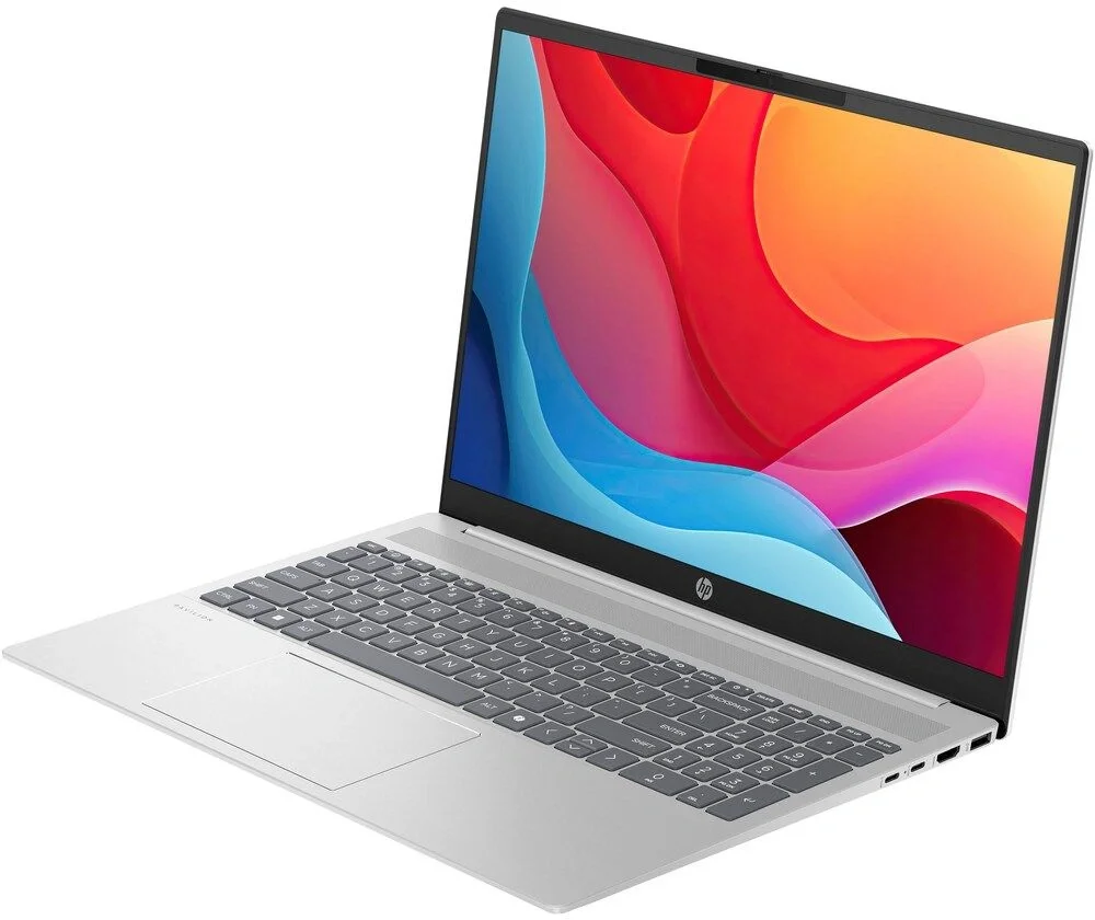Ноутбук HP Pavilion 16-ag0008ny Ryzen 5 8540U 16Gb SSD 512Gb AMD Radeon Graphics 16" IPS WUXGA (1920x1200) FreeDOS silver WiFi BT Cam (B90TJEA)