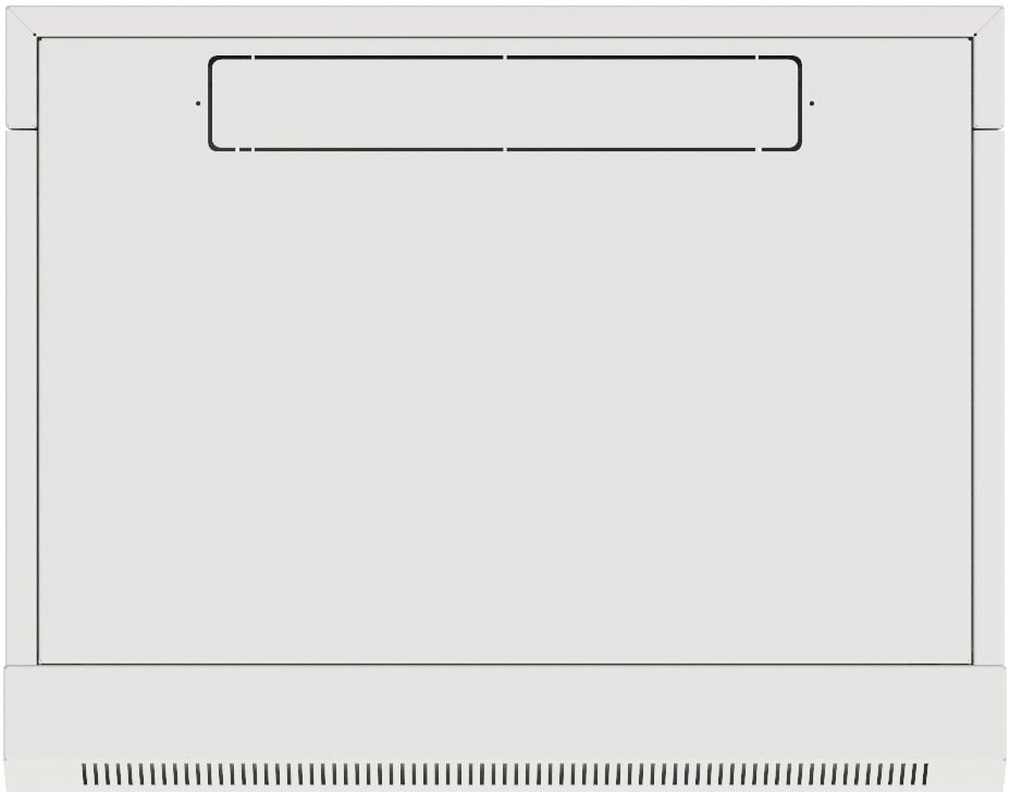 NTSS Шкаф настенный телекоммуникационный NTSS W 18U 600х450х964мм, 2 профиля 19, дверь стеклянная, боковые стенки съемные, задняя стенка, разобранный, серый RAL 7035 NTSS-W18U6045GS-2
