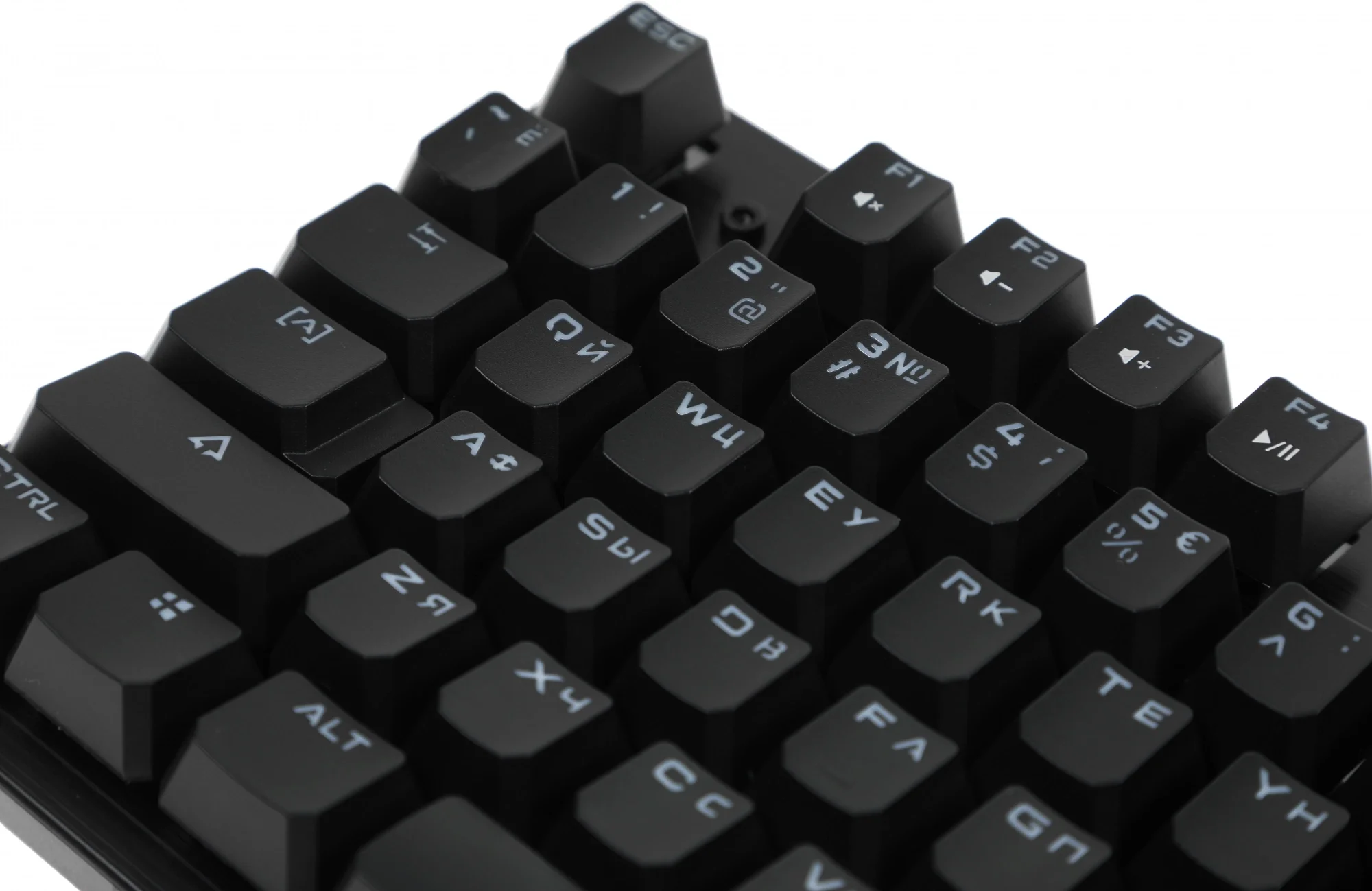 Клавиатура A4Tech B825R механическая черный USB for gamer LED (подставка для запястий) (B825R (RED SWITCHES)) кабель 1.8м