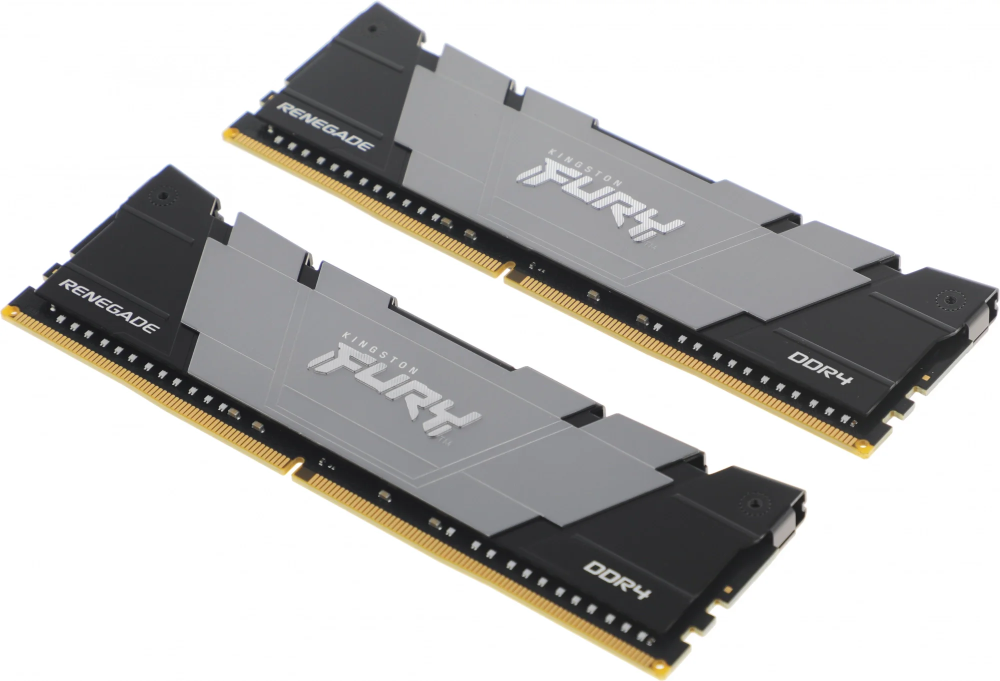 Память DDR4 2x32GB 3600MHz Kingston KF436C18RB2K2/64 Fury Renegade Black RTL Gaming PC4-28800 CL18 DIMM 288-pin 1.35В dual rank с радиатором Ret