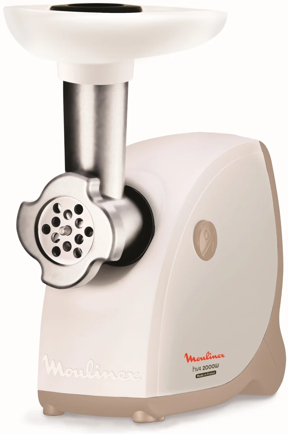 Мясорубка Moulinex ME476132 2000Вт белый/бежевый