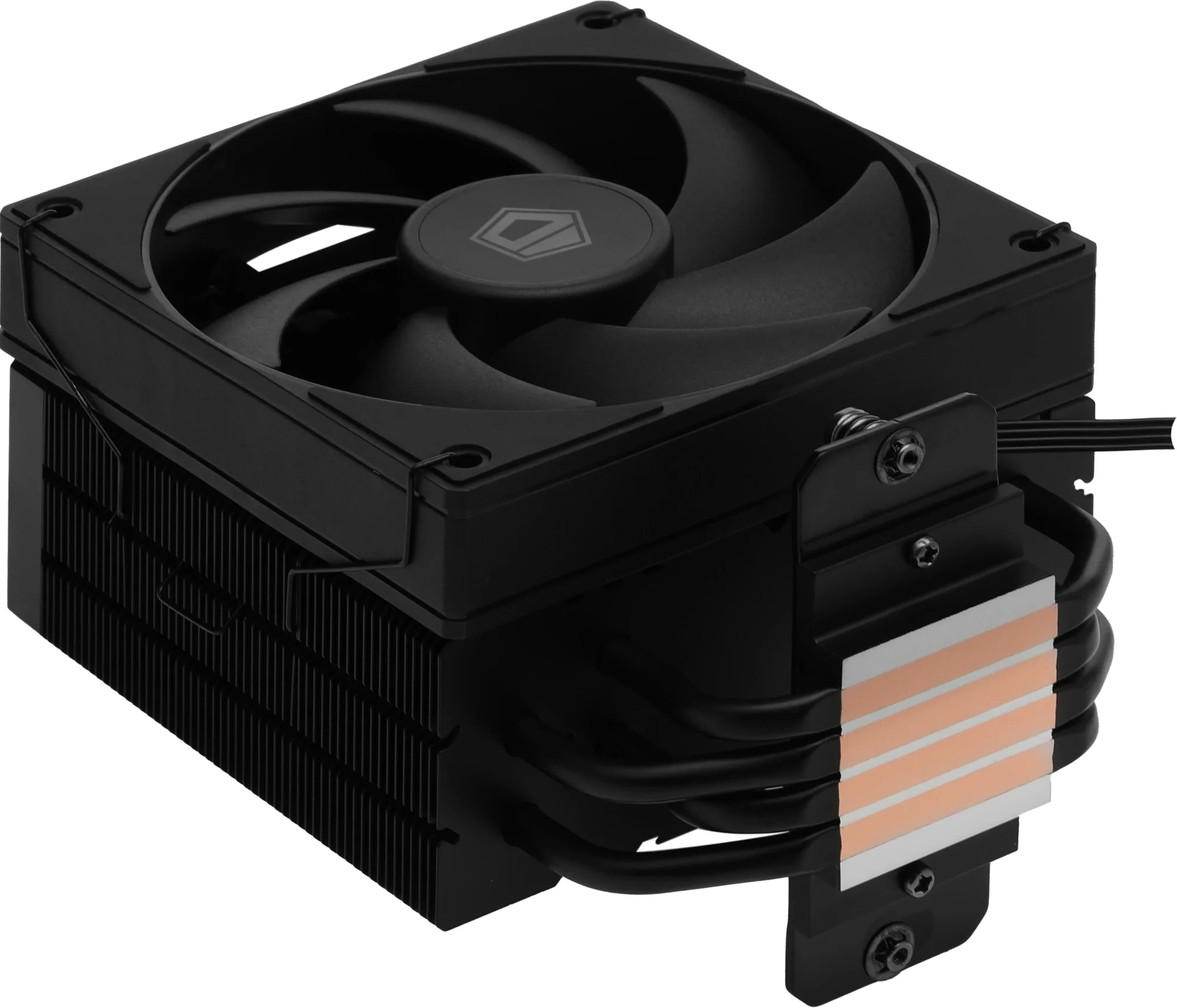Кулер для процессора ID-COOLING FROZN A410 BLACK LGA1700/1200/115X/AM4 (10шт/кор, TDP 220W, PWM, 4 тепл.трубки прямого контакта, FAN 120mm, черный) RET