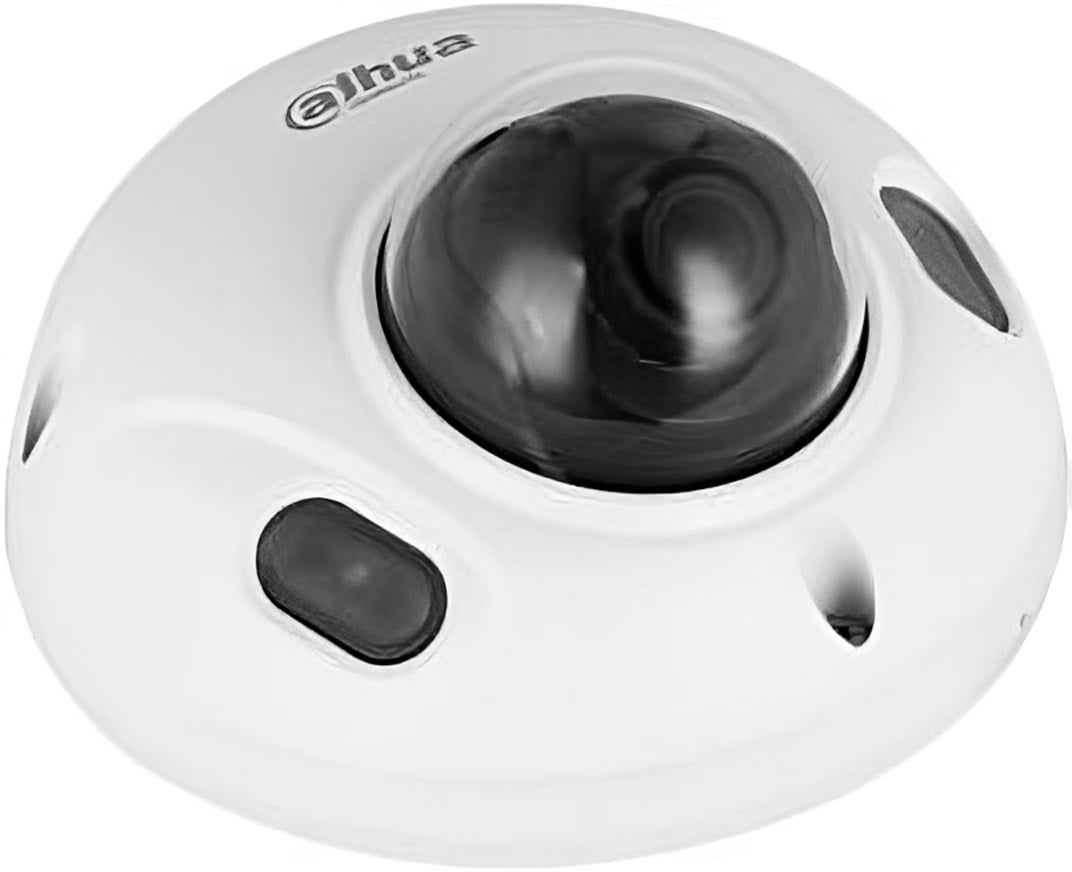 DAHUA DH-IPC-HDBW3241FP-AS-0280B-S2 Уличная мини-купольная IP-видеокамера 2Мп, 1/2.8” CMOS, объектив 2.8мм, видеоаналитика, микрофон, ИК 30м, IP67, IK10, металл