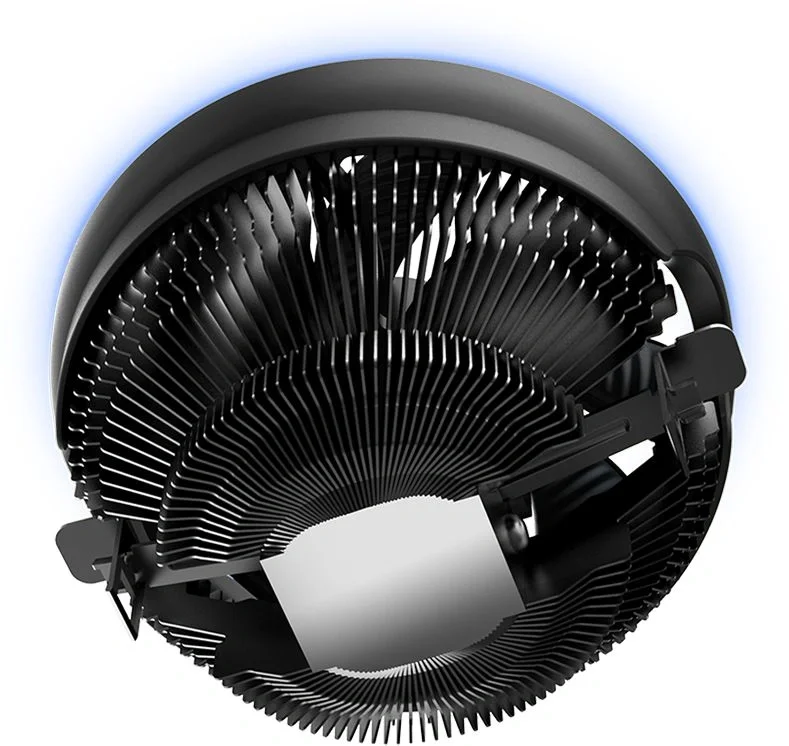 Устройство охлаждения(кулер) PcCooler E126M B одноцветная Soc-AM5/AM4/1200/1700/1851 черный 4-pin 26.5dB Al 90W 290gr Ret (R3-0120WBKBXX-GL)
