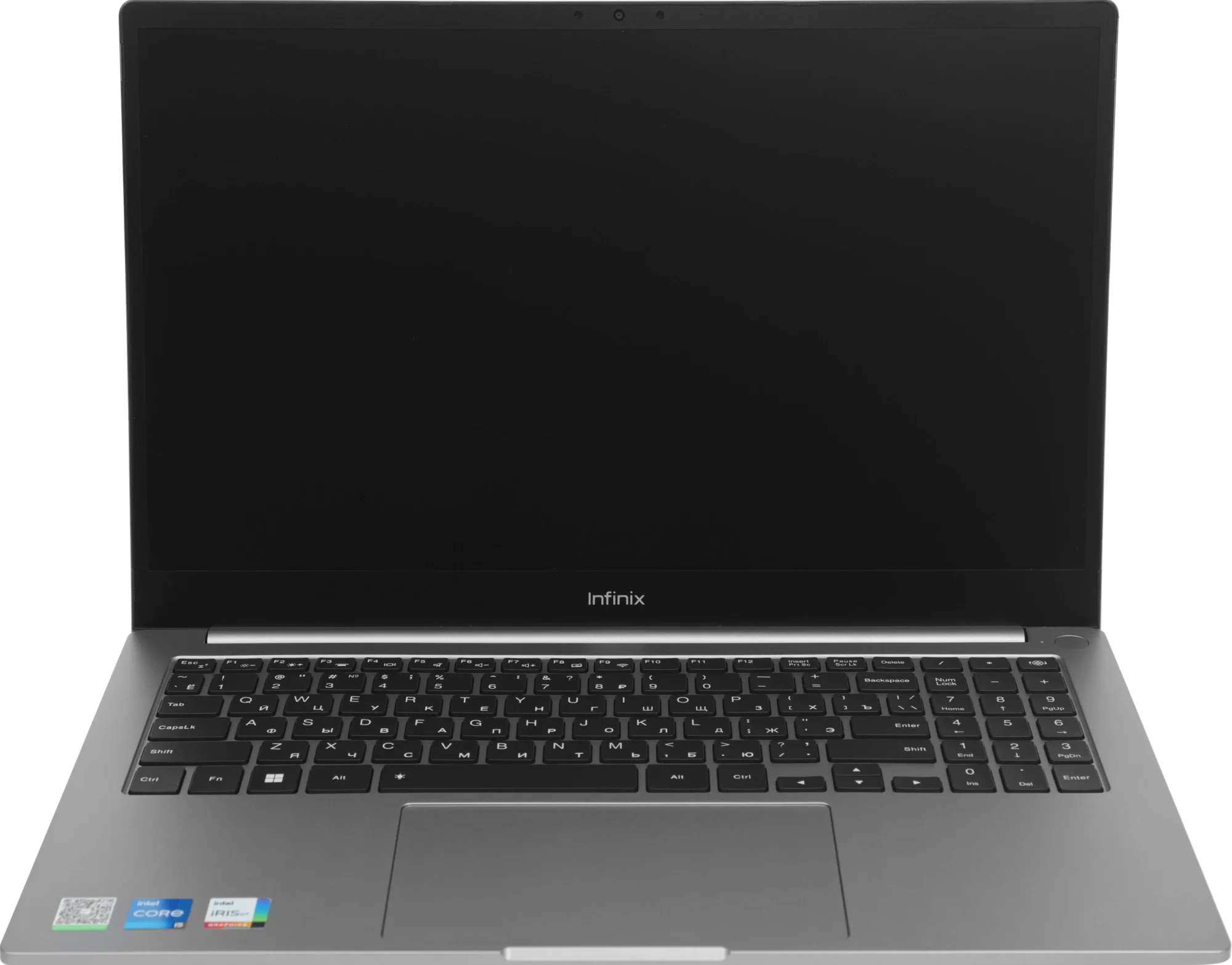 Ноутбук Infinix Inbook Y3H PLUS_YL513H 15.6"(1920x1080 IPS)/Intel Core i5 12450H(2Ghz)/16Gb/512SSDGb/noDVD/Int:Intel UHD Graphics/BT/WiFi/war 1y/Grey/Win 11Home