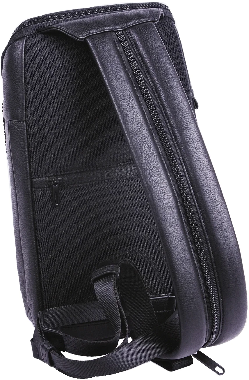 Рюкзак слинг мужской Piquadro Than CA6616S135/N черный кожа