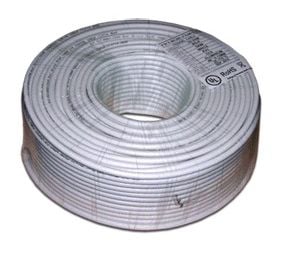 Кабель коаксиальный Lanmaster TWT-RG6U-CS48/1-WH RG-6/U F/UTP общий экран 75Om PVC внутренний 100м белый