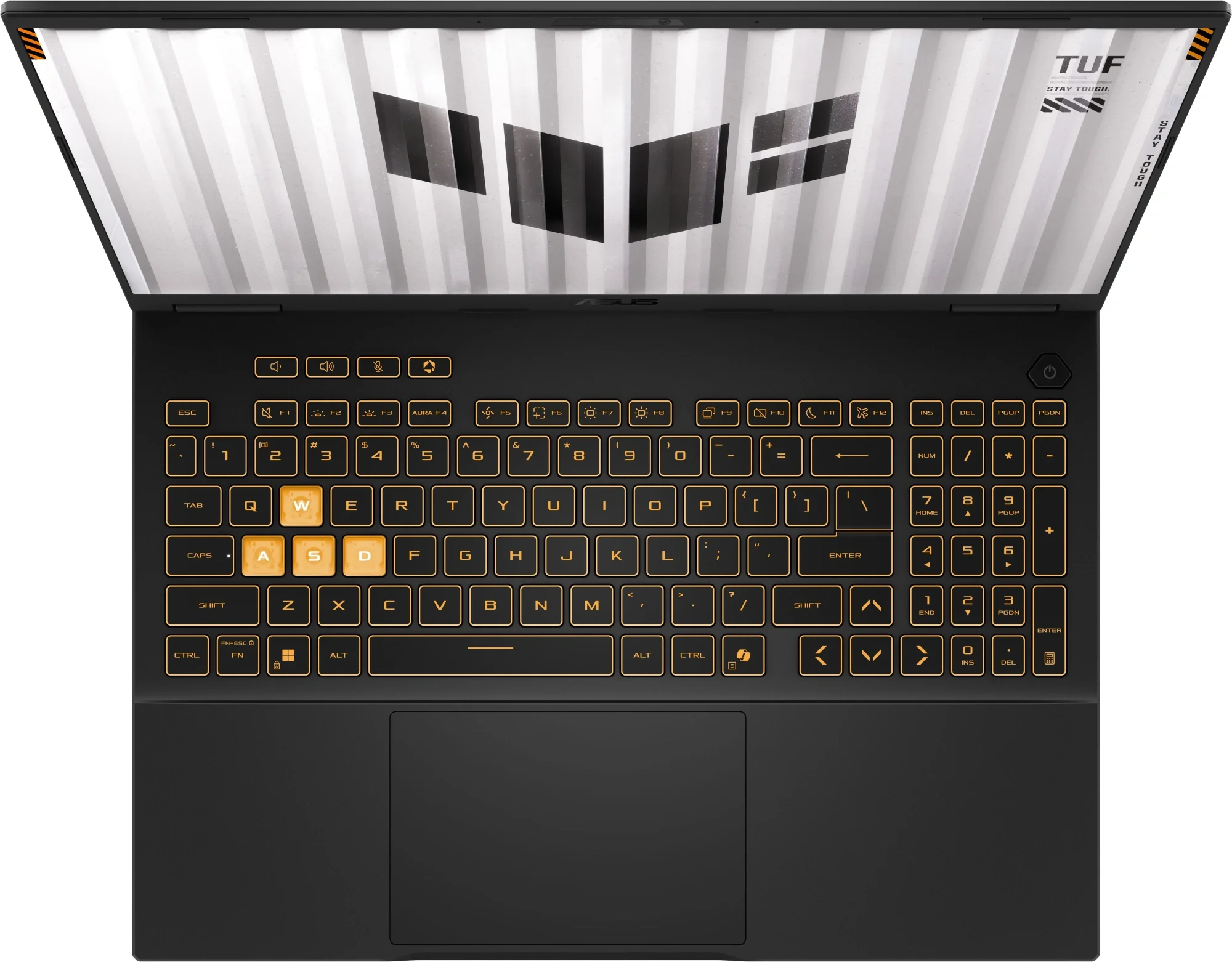 Ноутбук Asus TUF Gaming F16 FX608JP-RV019 Core i5 13450HX 32Gb SSD1Tb NVIDIA GeForce RTX 5070 8Gb 16" IPS WUXGA (1920x1200) без ОС grey WiFi BT Cam (90NR0MJ1-M00110)