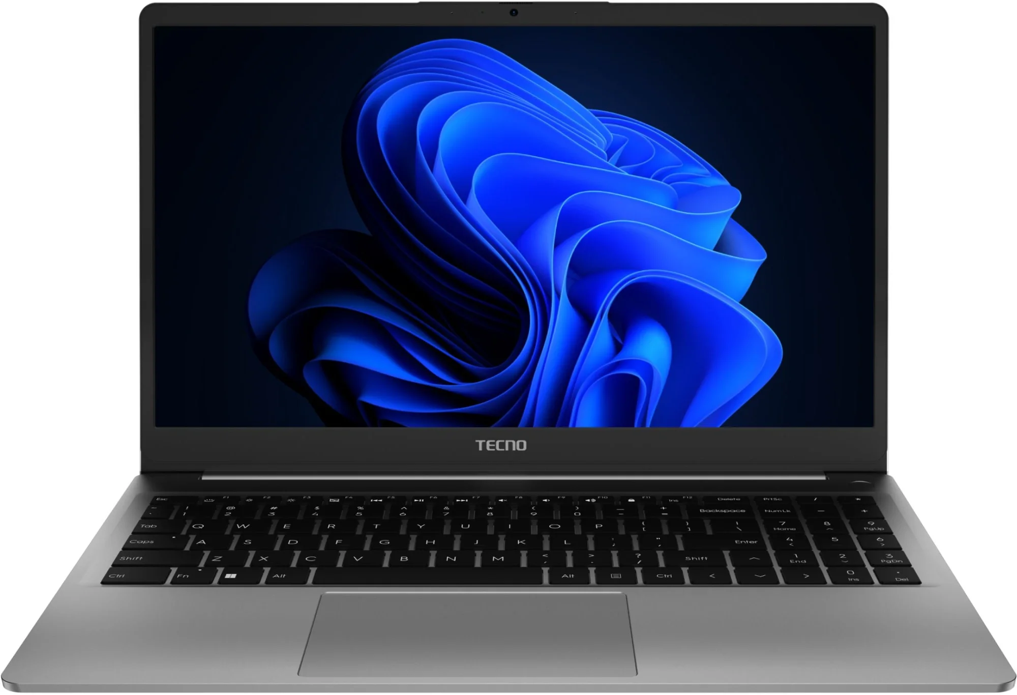 Ноутбук Tecno MegaBook K15SDA Ryzen 7 5825U 16Gb SSD 512Gb AMD Radeon Graphics 15.6" IPS FHD (1920x1080) Windows 11 Home grey WiFi BT Cam 6060mAh (71005000259)