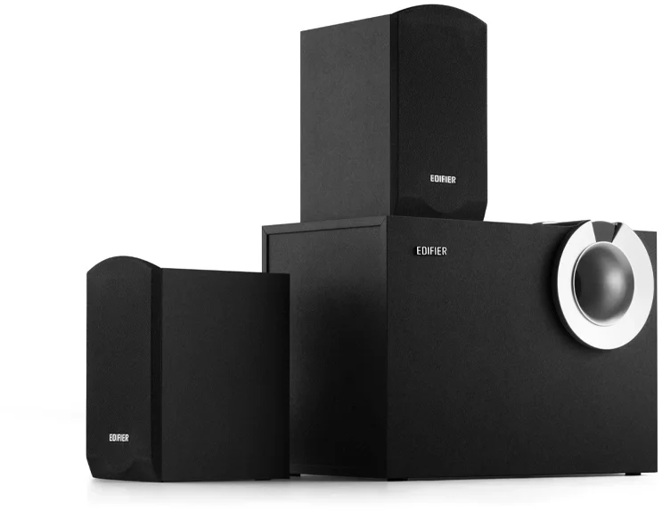 Колонки Edifier M206BT 2.1 черный/черный 34Вт BT