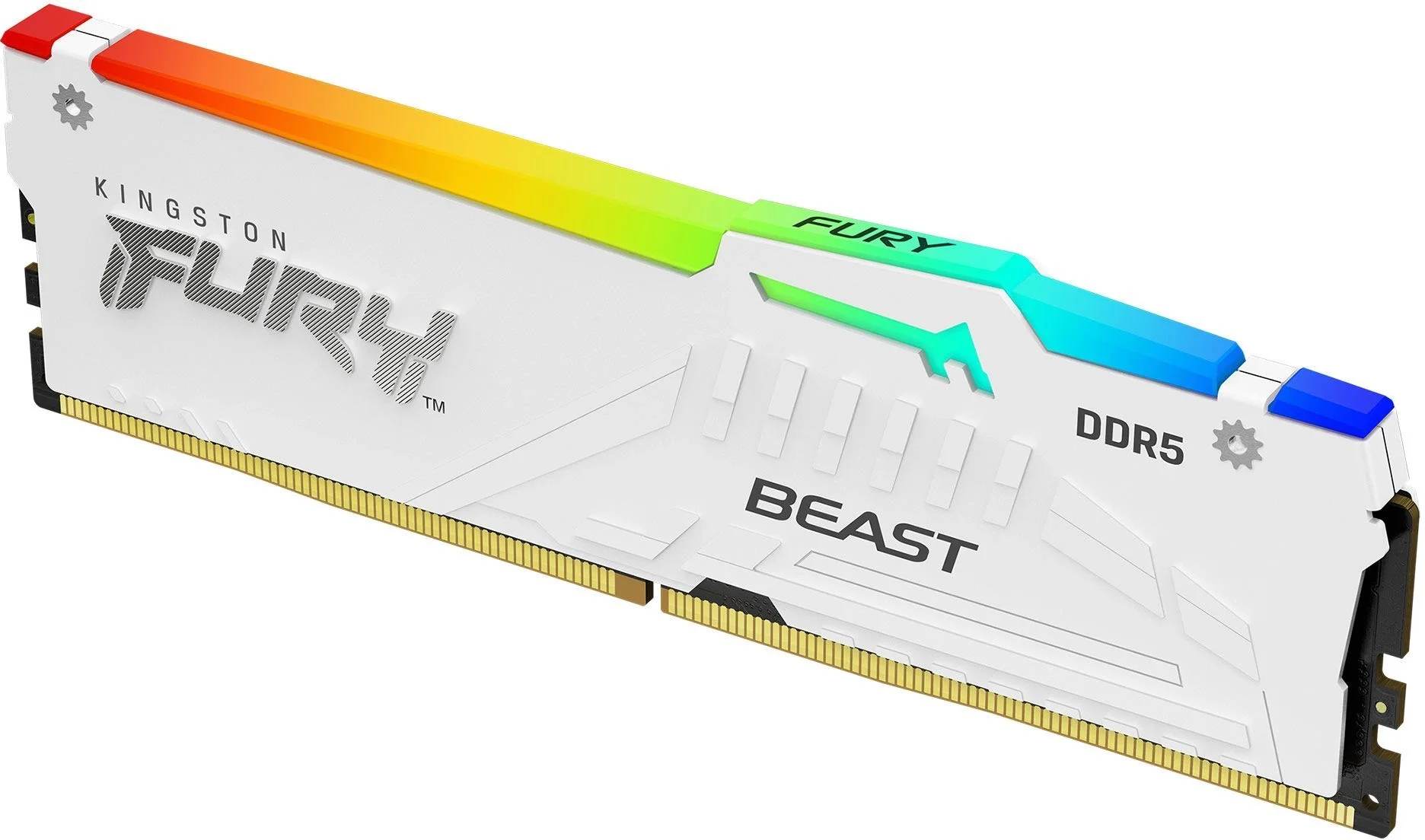 Память DDR5 32GB 6000MHz Kingston KF560C30BWEA-32 Fury Beast RGB RTL Gaming PC5-48000 CL30 DIMM 288-pin 1.4В kit single rank с радиатором Ret
