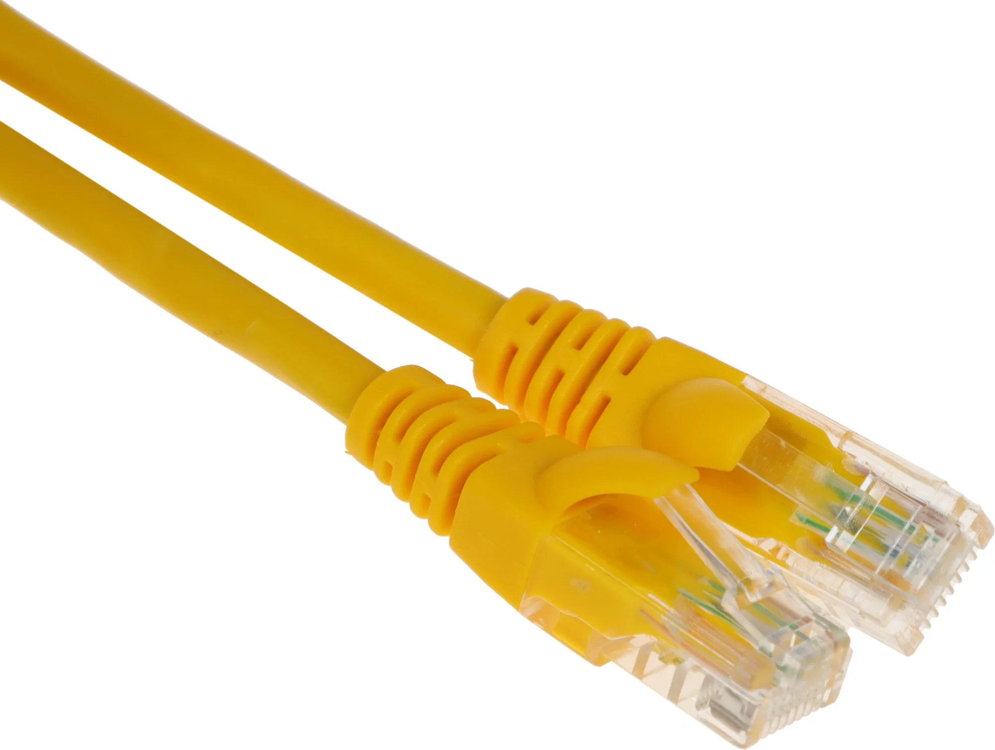 Патч-корд Premier PP6U-0.5M/Y 10000Гбит/с UTP 4 пары cat.6 CCA molded 0.5м желтый RJ-45 (m)-RJ-45 (m)