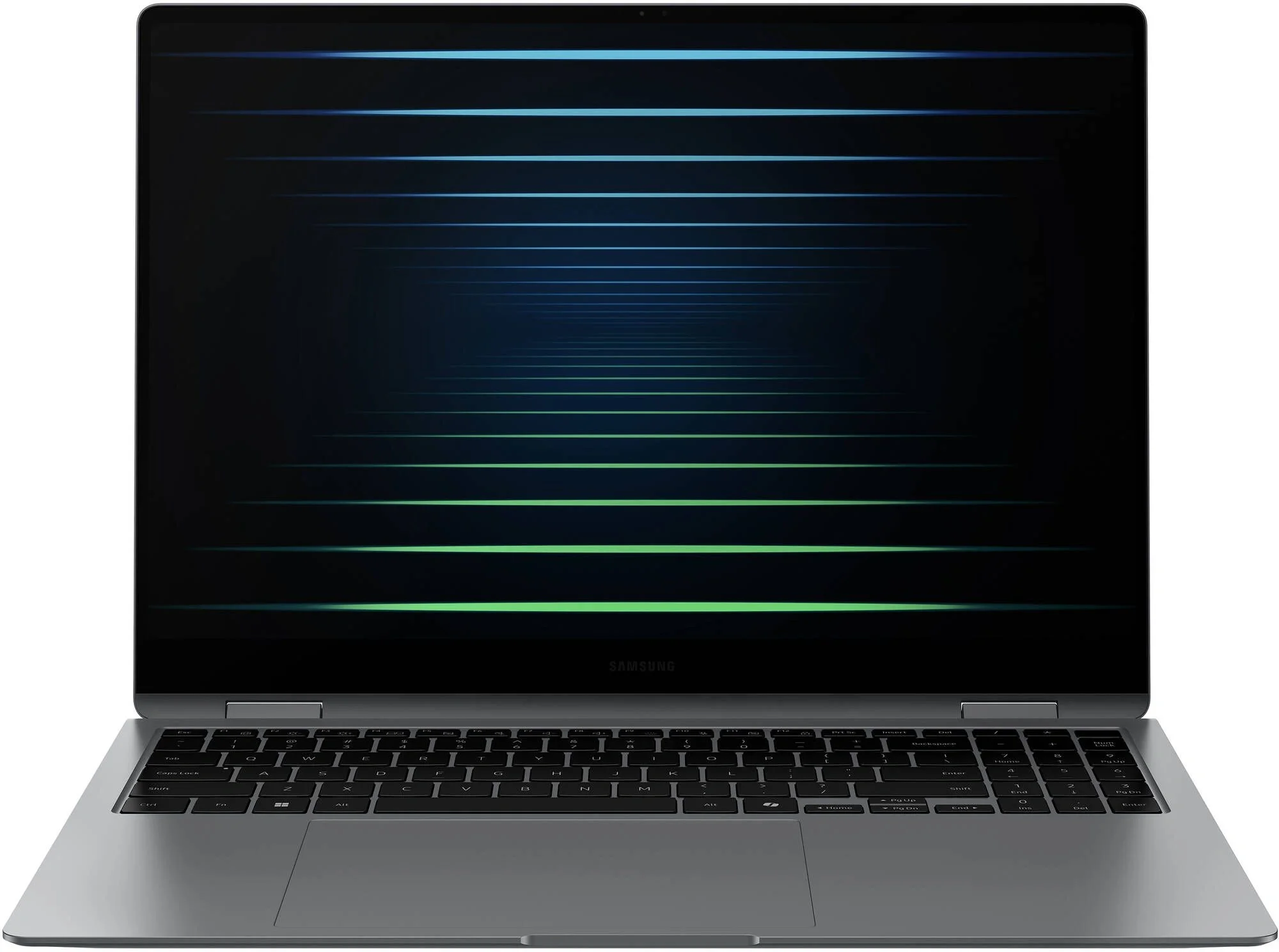 Ноутбук Samsung Galaxy Book 5 Pro 360 NP960 Core Ultra 7 258V 32Gb SSD1Tb Intel Arc 140V 16" AMOLED Touch 2.8K (2880x1800) Windows 11 Home English grey WiFi BT Cam (NP960QHA-KG4IN)