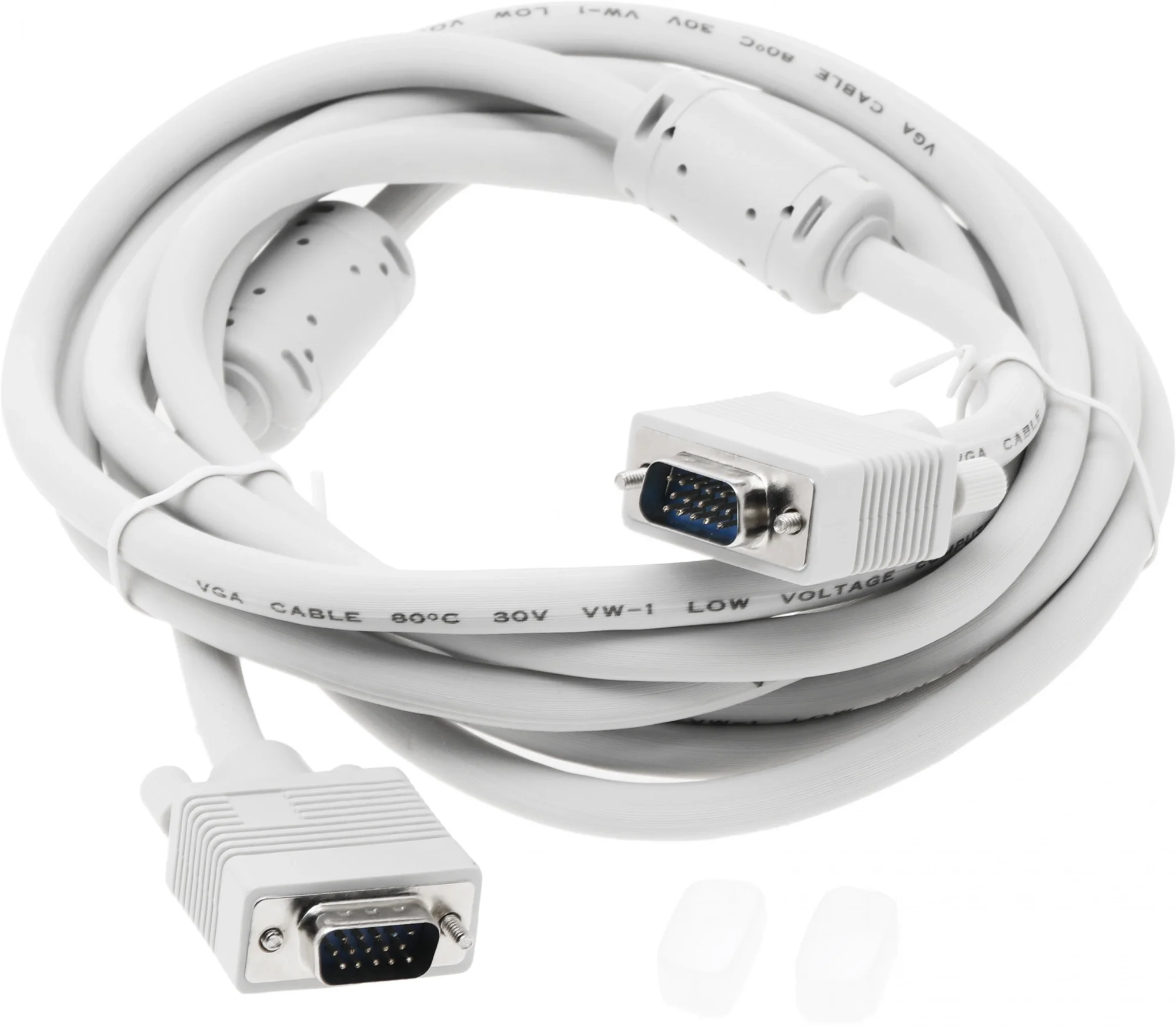 Кабель VGA (m) VGA (m) 3м феррит.кольца