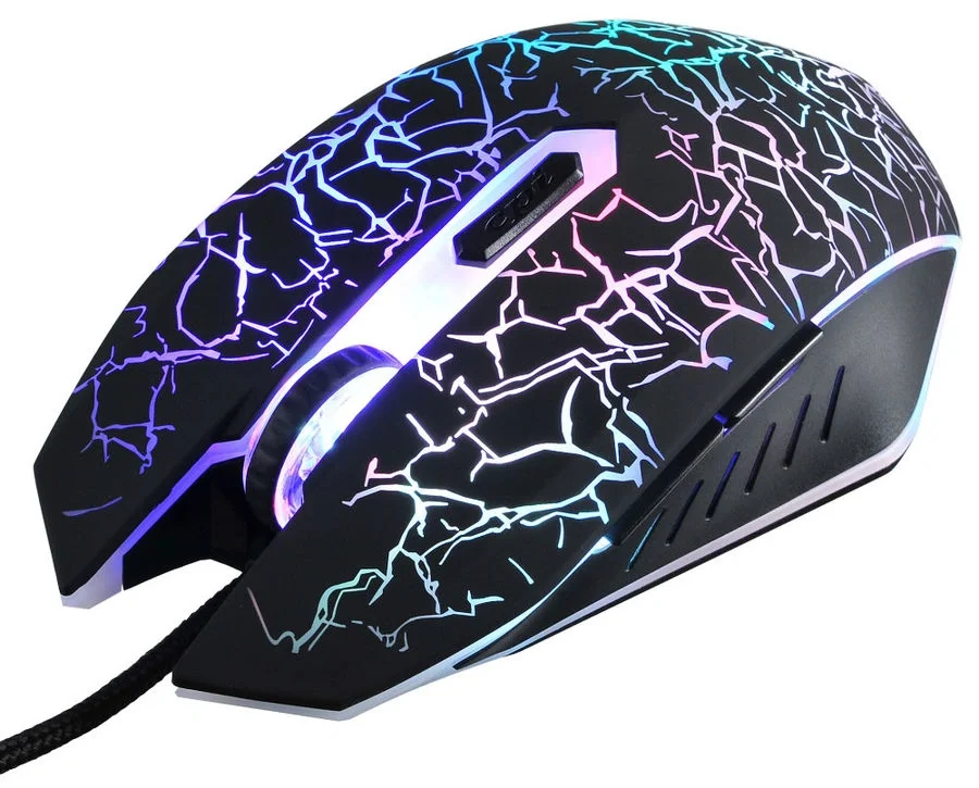 Oklick 905G INVASION Черный USB, рисунок оптическая (3200dpi) игровая (5but) [405626]