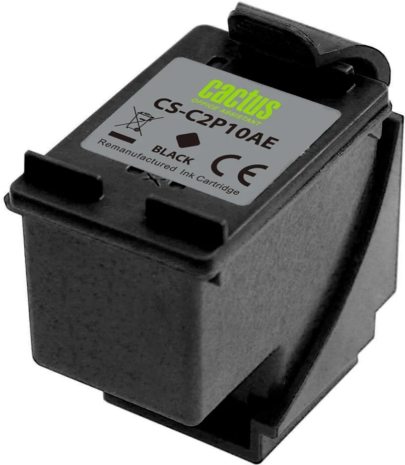 Картридж струйный Cactus CS-C2P10AE № 651 черный (18мл) для HP 5575/5645;Officejet 202/252