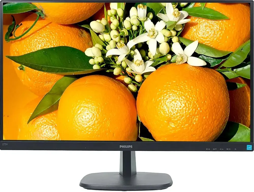 монитор 27" Philips 273V7QDAB 1920x1080 IPS LED 16:9 250cd, 1000:1, 10M:1, 4ms, 178/178 DVI, VGA, HDMI, 75Hz Speakers, Tilt, Внутр, VESA, Black, 3y