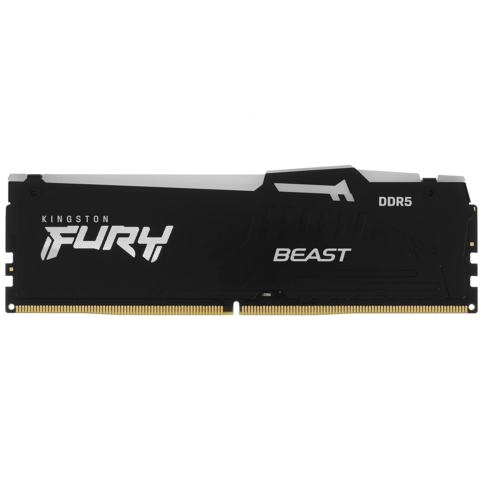 Модуль памяти Kingston 16GB DDR5 5200 DIMM FURY Beast Black RGB EXPO Non-ECC, 1RX8 36-40-40 1.25V 288-pin 16Gbit