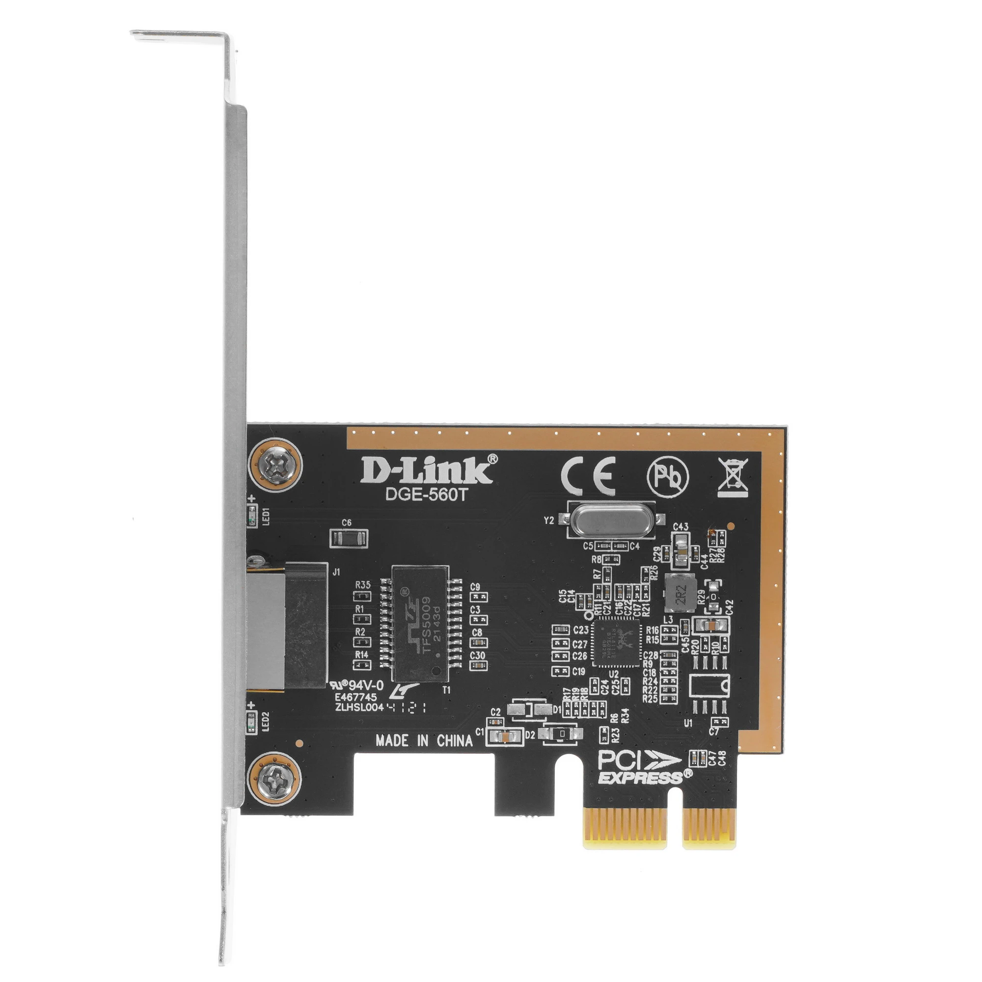 PCI-Ex1 D-Link <DGE-560T/D2A/D1A>  Карта 10/100/1000Mbps