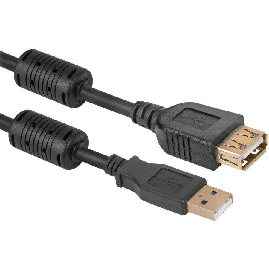 Кабель USB2 AM/AF 1.8M USB02-06PRO 87429 DEFENDER