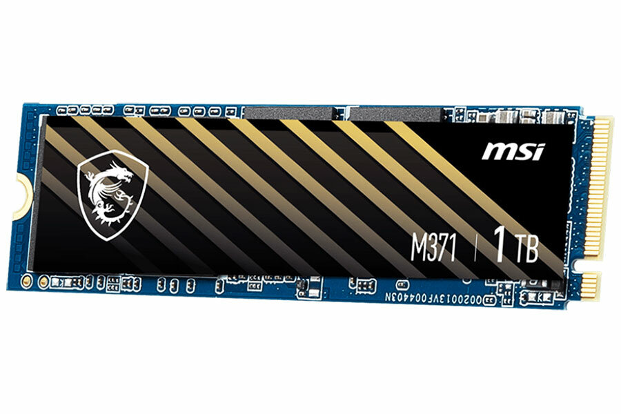 S78-440L870-P83 - Твердотельный накопитель 1000Gb SSD MSI SPATIUM M371 M.2 PCIe NVMe R2000Mb/s W1600MB/s SPATIUM M371 NVMe M.2 1TB все наши цены всегда включают НДС