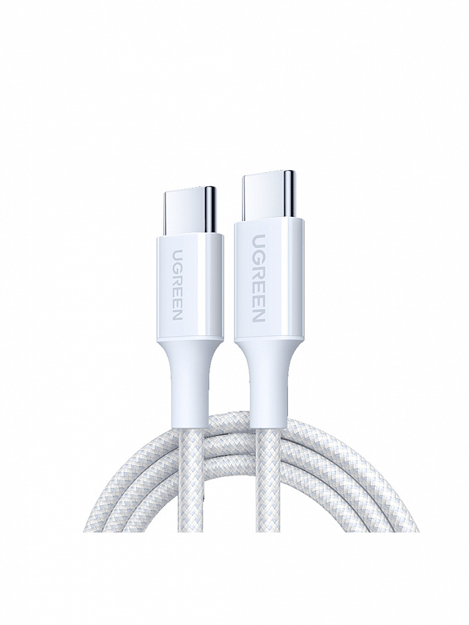 USB-C to USB-C, UGREEN L501 (35218) 1м, белый