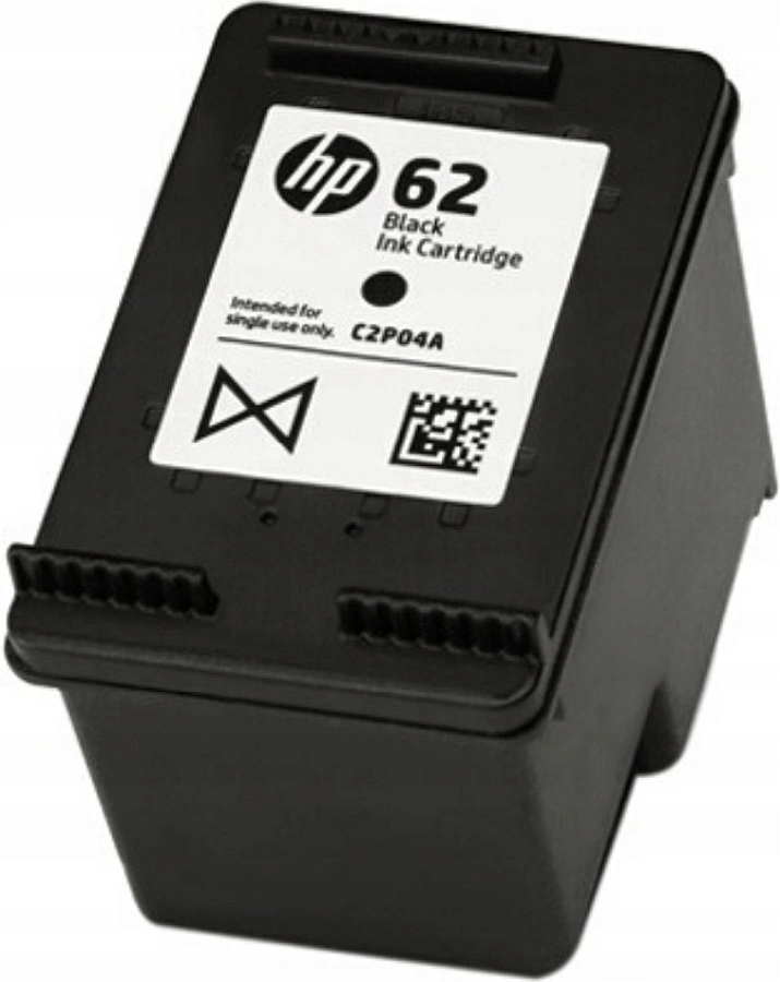 Картридж струйный HP 62 C2P04AE черный печ.гол.в компл. (200стр.) для HP OJ 200