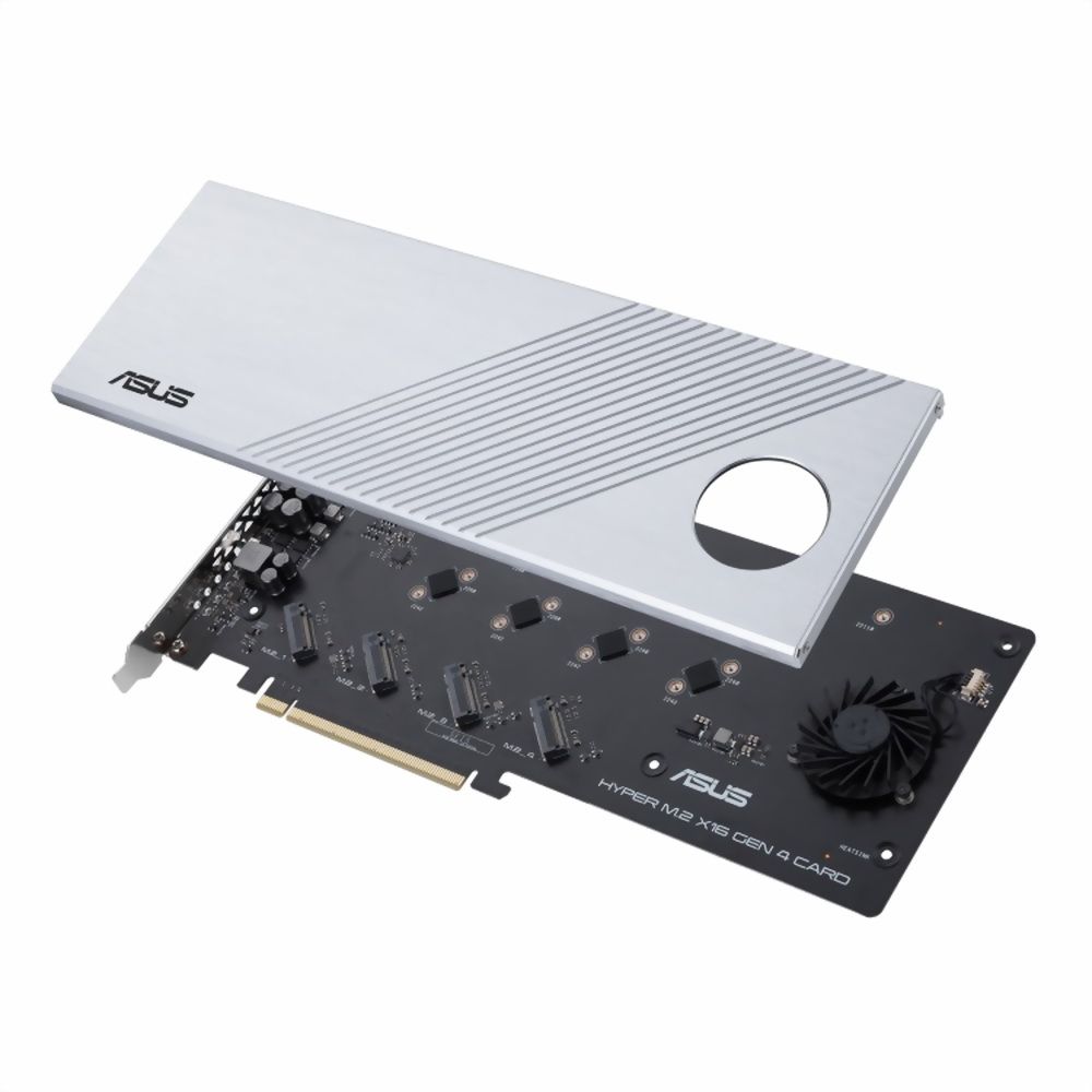 Аксессуары 1 ASUS Bad Pack HYPER M.2 X16 GEN 4 CARD /PCIE 4.0 M.2 X16, ADD ON CARD RTL (624923) bp