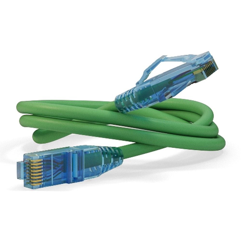 Кабель Hyperline  PC-LPM-UTP-RJ45-RJ45-C6-3M-LSZH-GN Патч-корд U/UTP, Cat.6 (100% Fluke Component Tested), LSZH, 3 м, зеленый