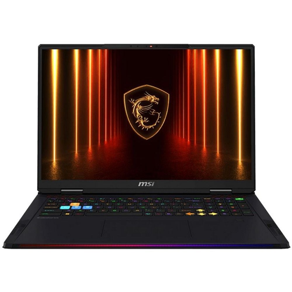 Ноутбук MSI Bad Pack Raider A18 HX A9WJG-216RU AMD Ryzen 9 9955HX3D/64Gb/SSD2Tb/RTX5090 24Gb/18"/IPS/WQUXGA/3840x2400/120Hz/MiniLED/Win11/Core Black (9S7-182L72-216)