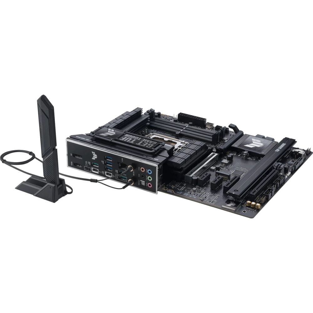 Материнская плата ASUS Bad Pack TUF GAMING Z890-PLUS WIFI LGA1851 ATX 4xDDR5 PCIEx16 PCIEx4 2xPCIEx1 4xM.2 Thunderbolt USB-C DP HDMI 2.5GLAN Wi-Fi 7 bp