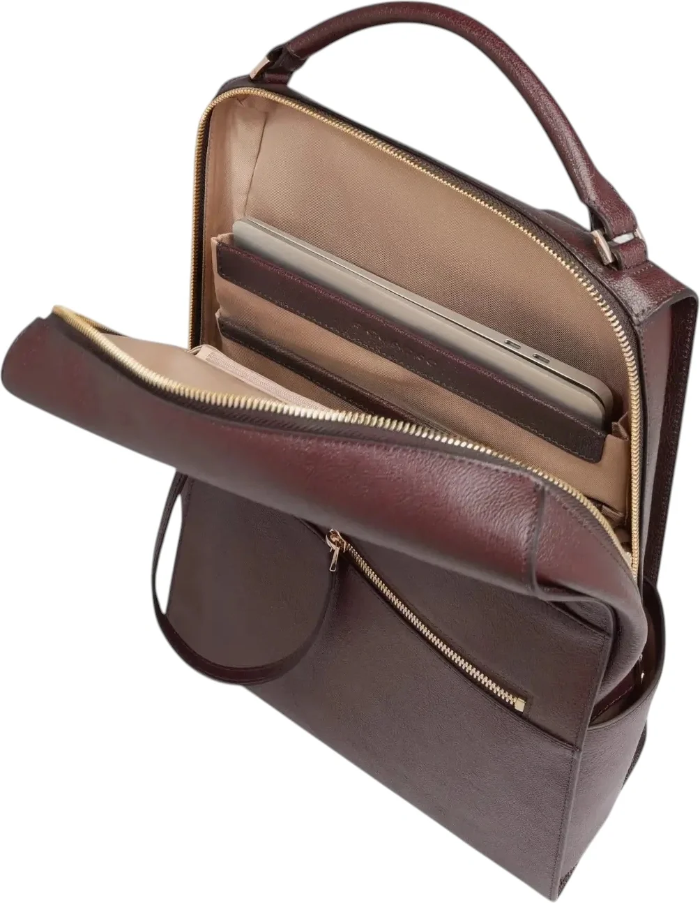 Рюкзак женский Piquadro Patricia CA6772W140/BO бургунди кожа