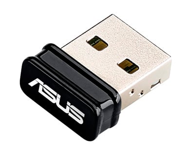 Адаптер Wi-Fi ASUS USB-N10 NANO (N150, 802.11b/g/n, 2.4ГГц, USB 2.0) (USB-N10 NANO)