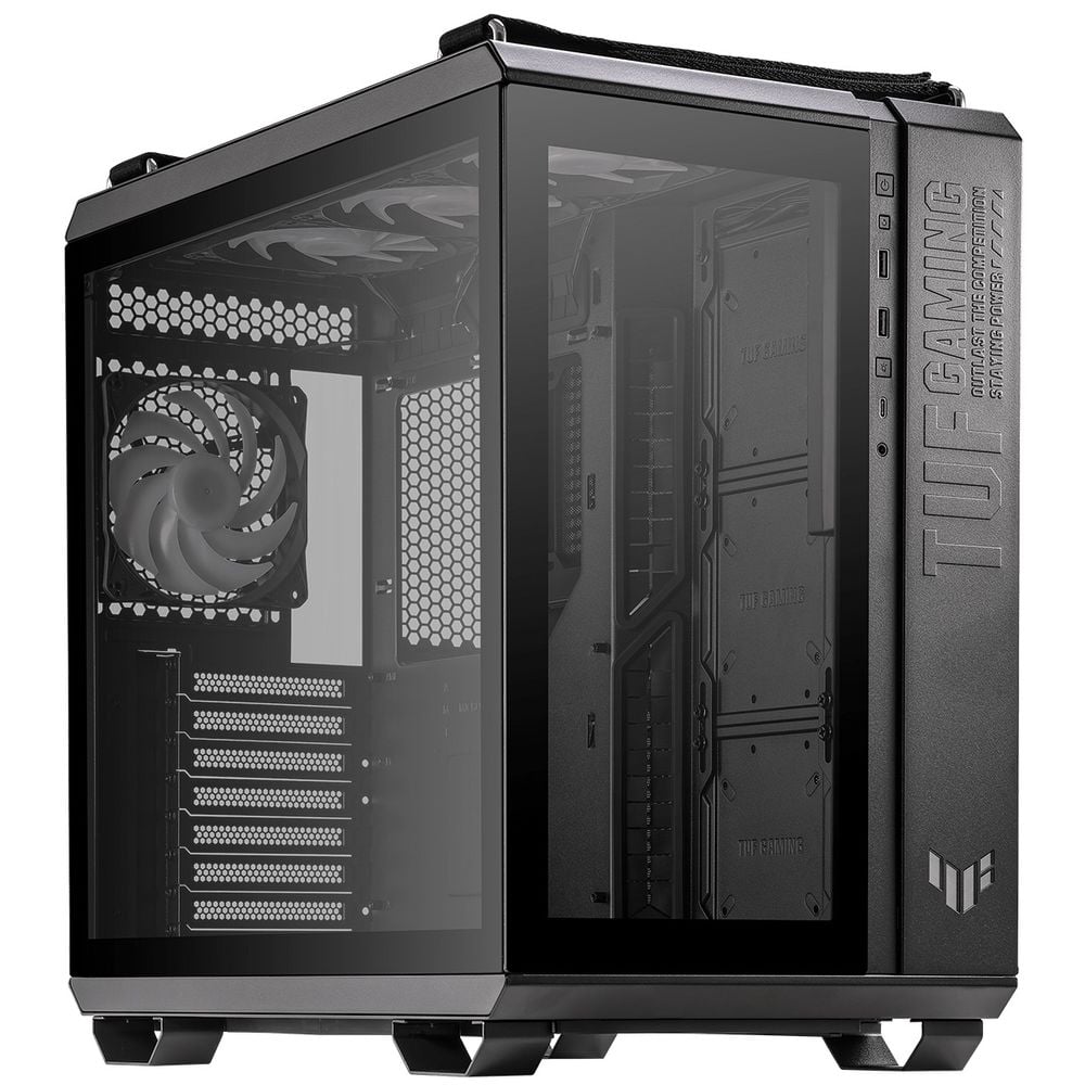 Корпус для ПК ASUS Bad Pack TUF GAMING GT502 PLUS TG ARGB BLACK / GT502 PLUS/BLK/TG (90DC0090-B19010) 