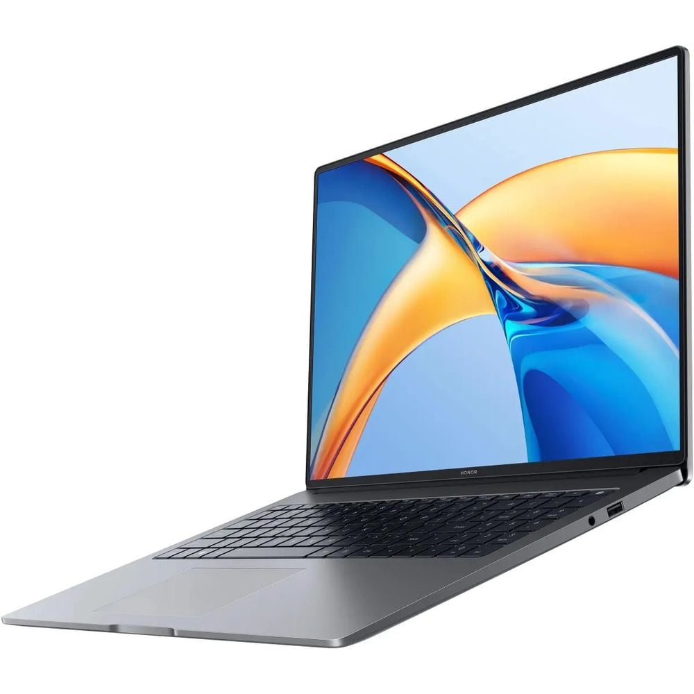 Ноутбук HONOR Bad Pack MagicBook X16 BRN-H5651 AMD Ryzen 5 7640HS/16Gb/SSD512Gb/16"/IPS/WUXGA/1920x1200/60Hz/NoOS/Grey (5301AJYD)